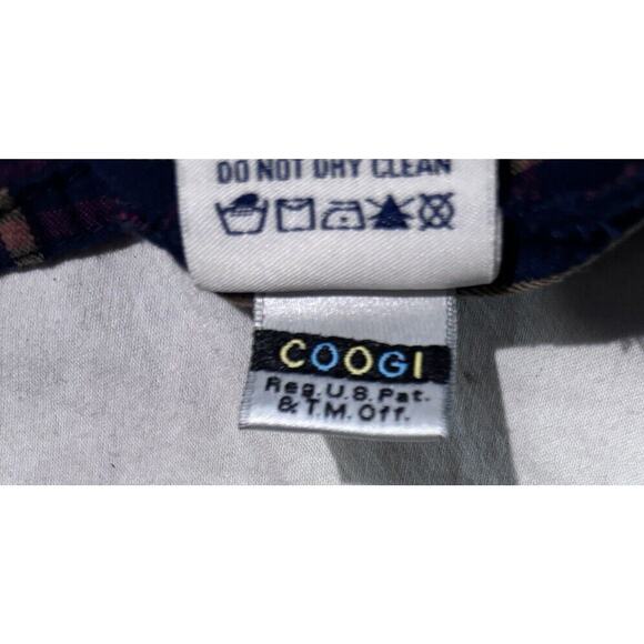 Coogi Button Up Shirt Mens Size XXL Blue Plaid Long Sleeve Embroidered - Picture 6 of 10